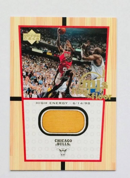 Michael Jordan Upper Deck padldarabos krtya