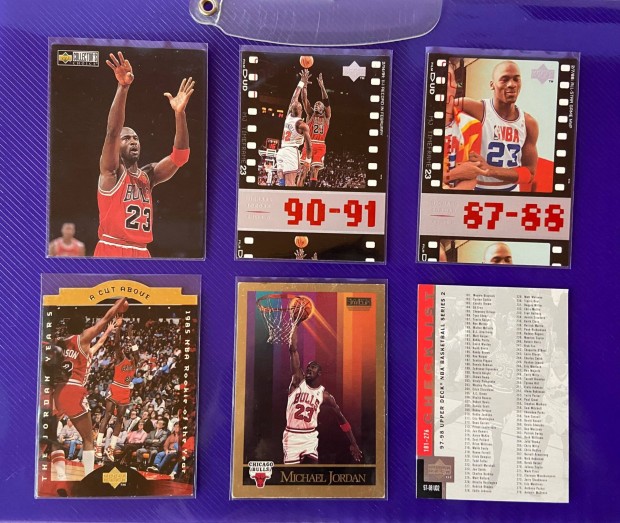 Michael Jordan retro kosaras krtya lot