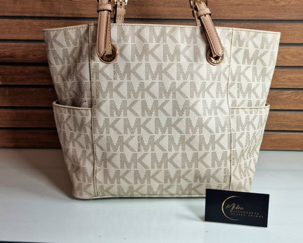 Michael Kors vlltska mk logos, vanilla