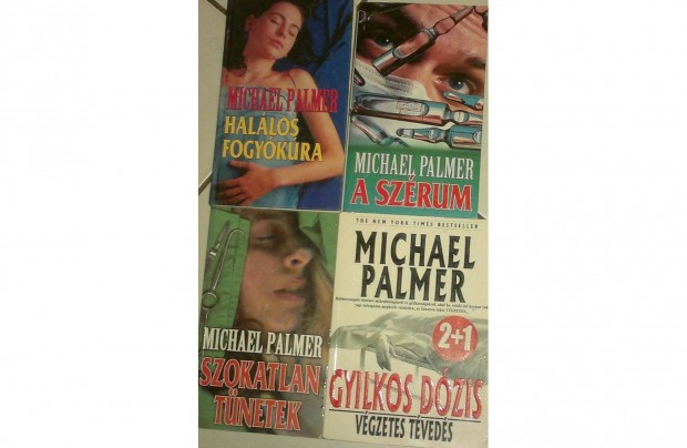 Michael Palmer orvoskrimik eladk 500 Ft/db !