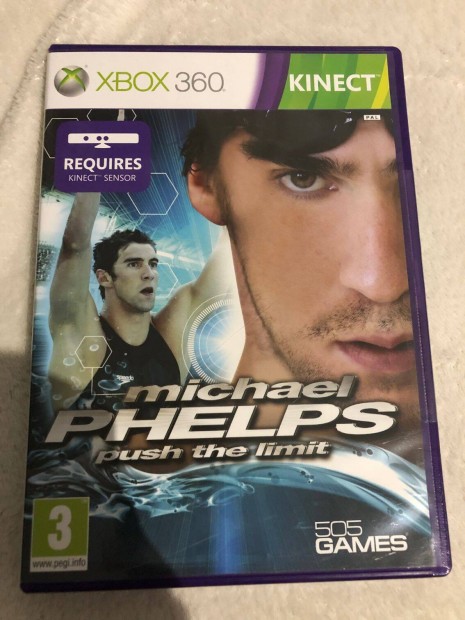 Michael Phelps Push The Limit Xbox 360 kinect jtk