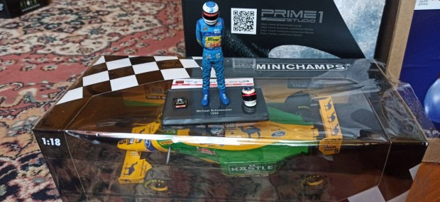 Michael Schumacher 1994 (15cm),nagyon rszletes, gyjti figura Ritka!