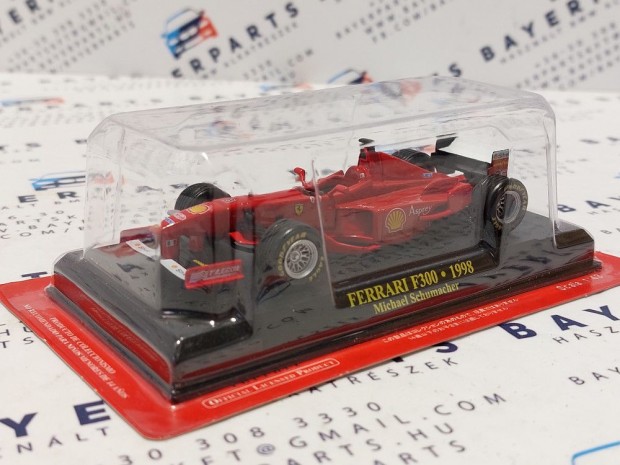 Michael Schumacher Ferrari F300 #3 (1998) - Altaya - 1:43