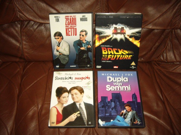 Michaell J. Fox . dvd filmek ,Cserlhetk Blu-ray filmekre