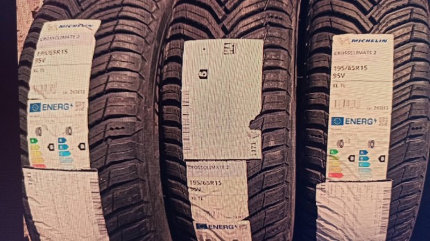 Michelin 195/65R15 4vszakos szinte j gumik+felni 