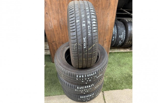 Michelin 205/55 R17 6mm 2018-as nyri Gumiabroncs 4db #447