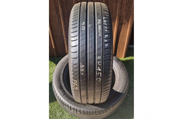 Michelin 215/55 R17 5,5-6mm 2017-es Nyri Gumiabroncs 2db #150