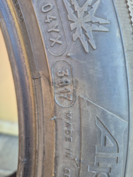 Michelin 225/50 R17 téligumi 2 db