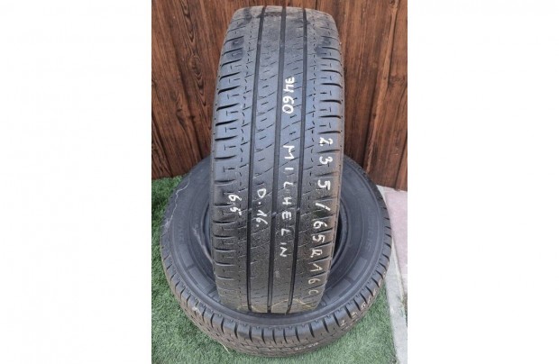 Michelin 235/65 R16C 6,5-7mm 2016-os Nyri Gumiabroncs 2db #60