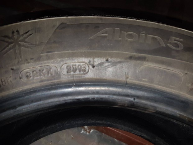 Michelin Alpin5 225/55 r17 tli gumi garnitra 4 db elad