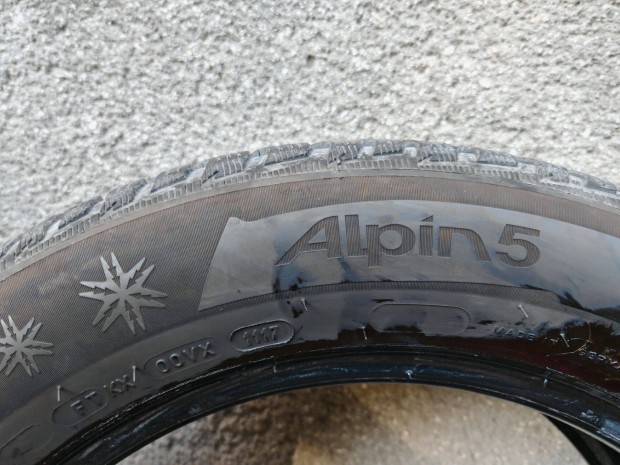 Michelin Alpin 5 téligumi kitűnő állapotban