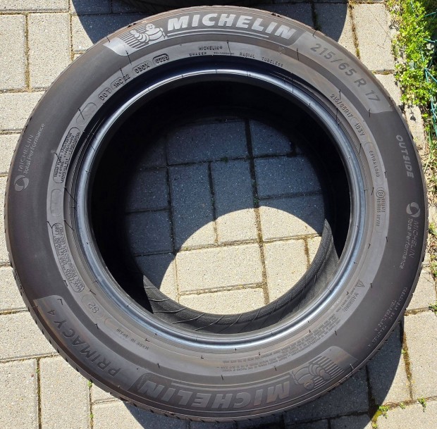 Michelin Primacy 4 S2 ny�rigumi 215/65 R17