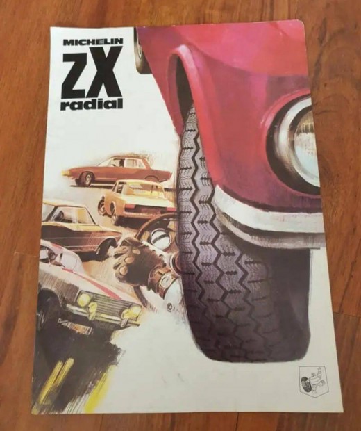 Michelin Zx Radial 1971 Korabeli Reklm LAP Magyar Nyelv9