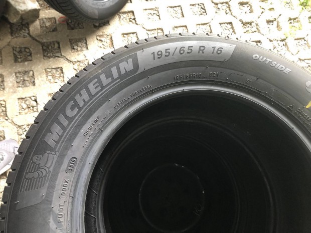 Michelin nyri gumi 195 65 R16 ngy darab egyben jszer