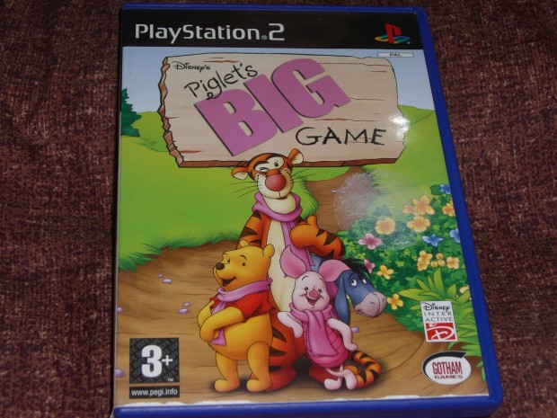 Micimack Piglet's Big Game Eredeti Playstation 2 lemez ( 4000 Ft )