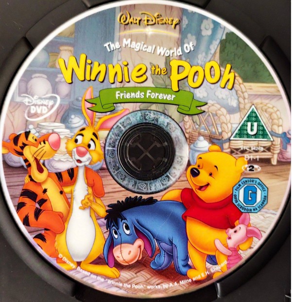 Micimack Winnie the Pooh Friends forever, angol nyelv DVD