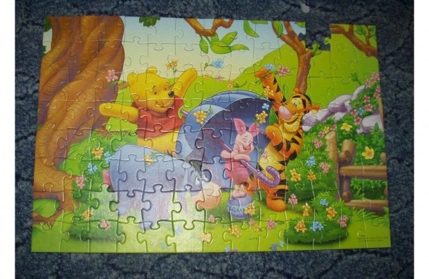 Micimackó puzzle 100db szinte ingyen elvihető