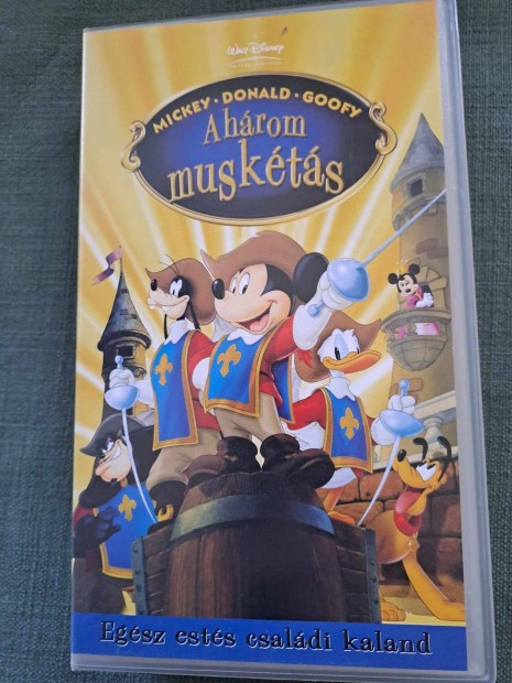 Mickey-Donald-Goofy: A hrom muskts VHS