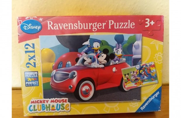 Mickey Mouse Puzzle 2x12 3+