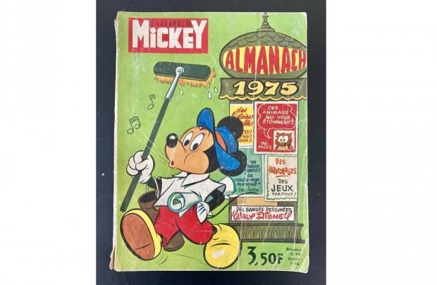 Mickey, Roquet, Picsou s Pif magazinok. sszesen 5 db