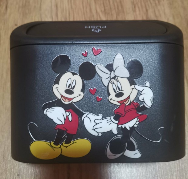 Mickey & Minnie eg�r mint�s t�rol�doboz �j, apr� reped�ssel