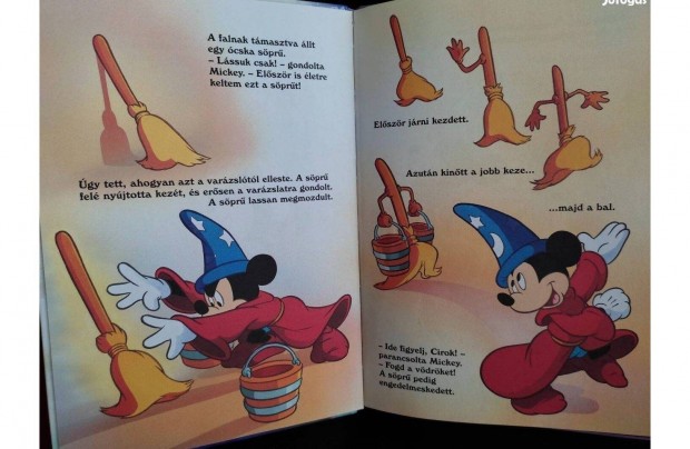 Mickey, a varzslinas - Walt Disney meseknyv