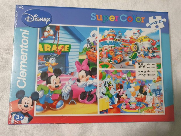 Mickey egeres puzzle kirak j bontatlan 1000 Ft