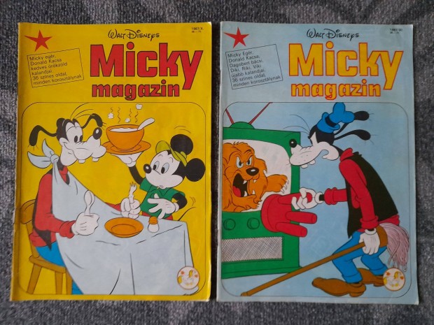 Micky magazin 2 db