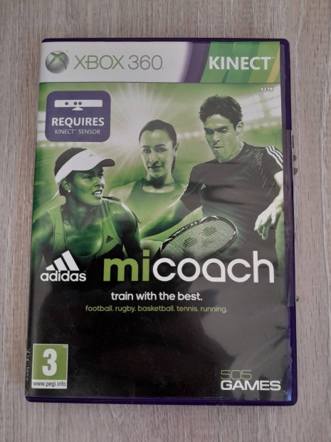 Micoach Xbox 360 lemez Kinecthez