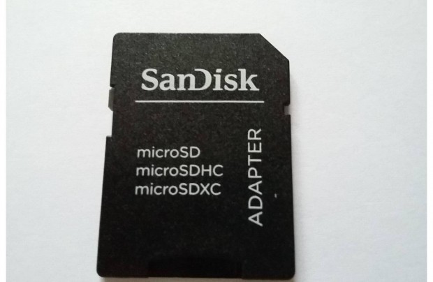 Micro SD krtya adapter Sandisk rgebbi fnykpezgphez laptophoz st