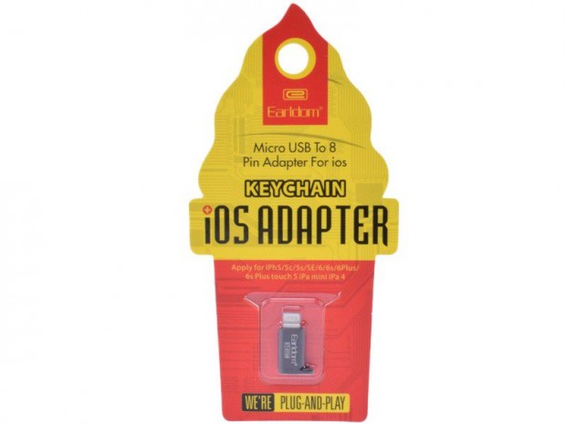 Micro USB -IOS 8 pines talakit adapter