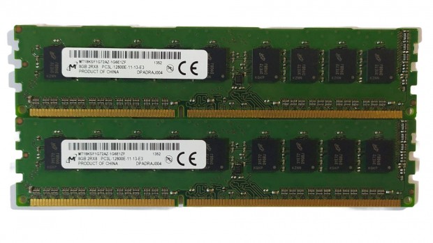 Micron 16GB (2x8GB) DDR3 1600MHz ECC memria