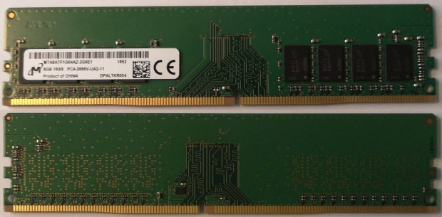 Micron 1 x 8GB DDR4 2666MHz Udimm RAM