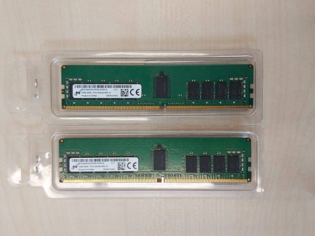 Micron 216GB DDR4 3200Mhz ECC Rdimm memria (3 v garancia)