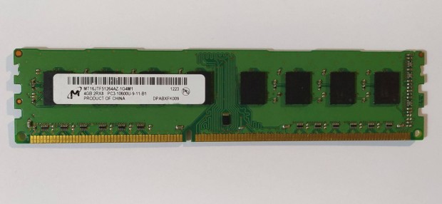 Micron 4GB DDR3 1333MHz cl9 memria