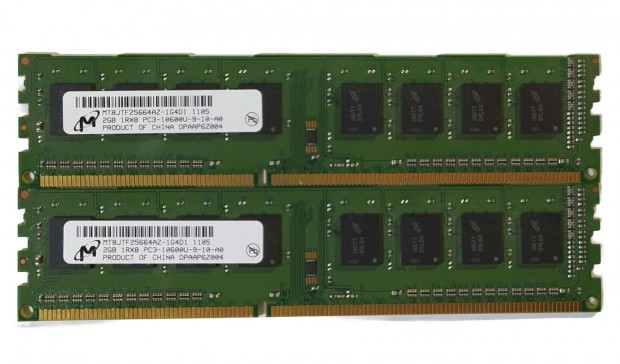 Micron 4GB (2x2GB) DDR3 1333MHz cl9 memria
