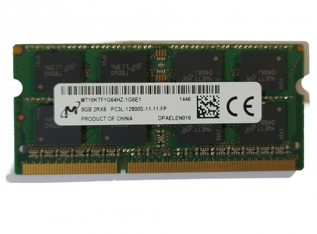 Micron 8GB DDR3 1600MHz laptop / notebook memria