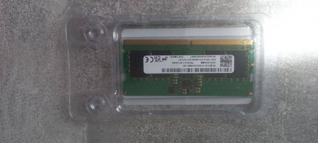 Micron 8GB DDR5 Sodimm 4800Mhz RAM - 1x8GB - notebook memria