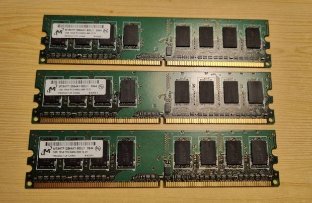 Micron DDR2 1GB RAM, memria