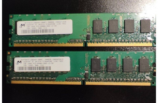 Micron DDR 2 800Mhz 2Gb ram