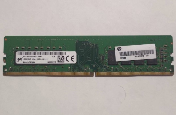 Micron MTA16ATF2G64Az-2G6E1 RAM 16GB DDR4 2666MHz