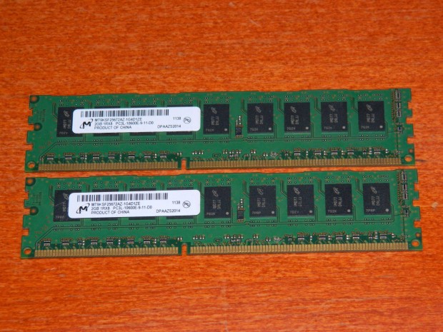 Micron Szerver RAM Memria 2x2 GB DDR3