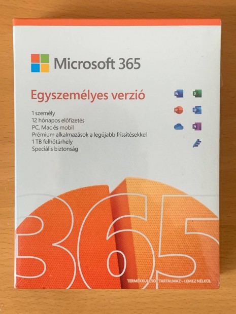 Microsoft 365 1 éves előfizetés féláron