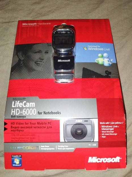 Microsoft Lifecam HD-6000 kamera