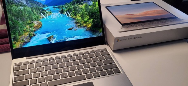 Microsoft Surface laptop go, 2k rint kijelzs laptop, notebook