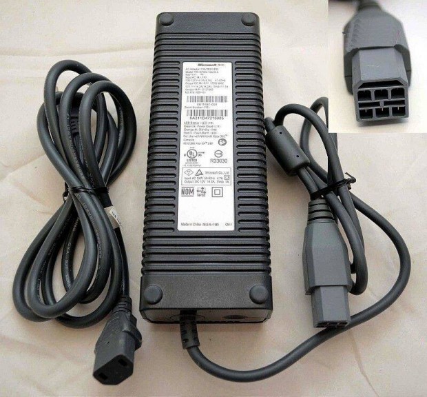 Microsoft Xbox 360 adapter 12V 14.2A 175W HP-AW175EF3P