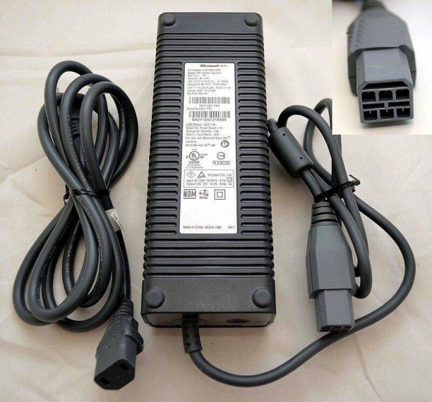 Microsoft Xbox 360 adapter 12V 14.2A 175W HP-AW175EF3P, használt
