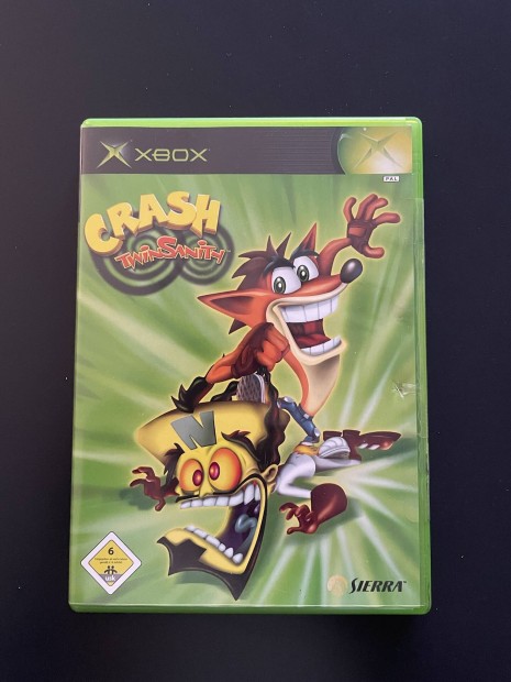 Microsoft Xbox Classic Crash Twinsanity Bontatlan!