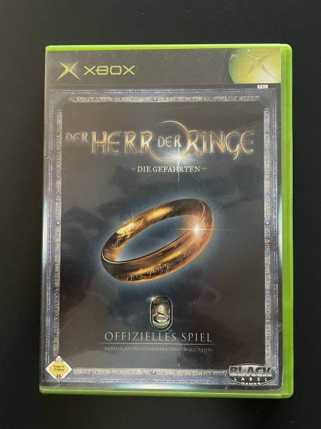 Microsoft Xbox Classic Lord of the Rings