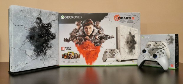 Microsoft Xbox One X 1TB Gears 5 Limited Edition Konzol & Controller